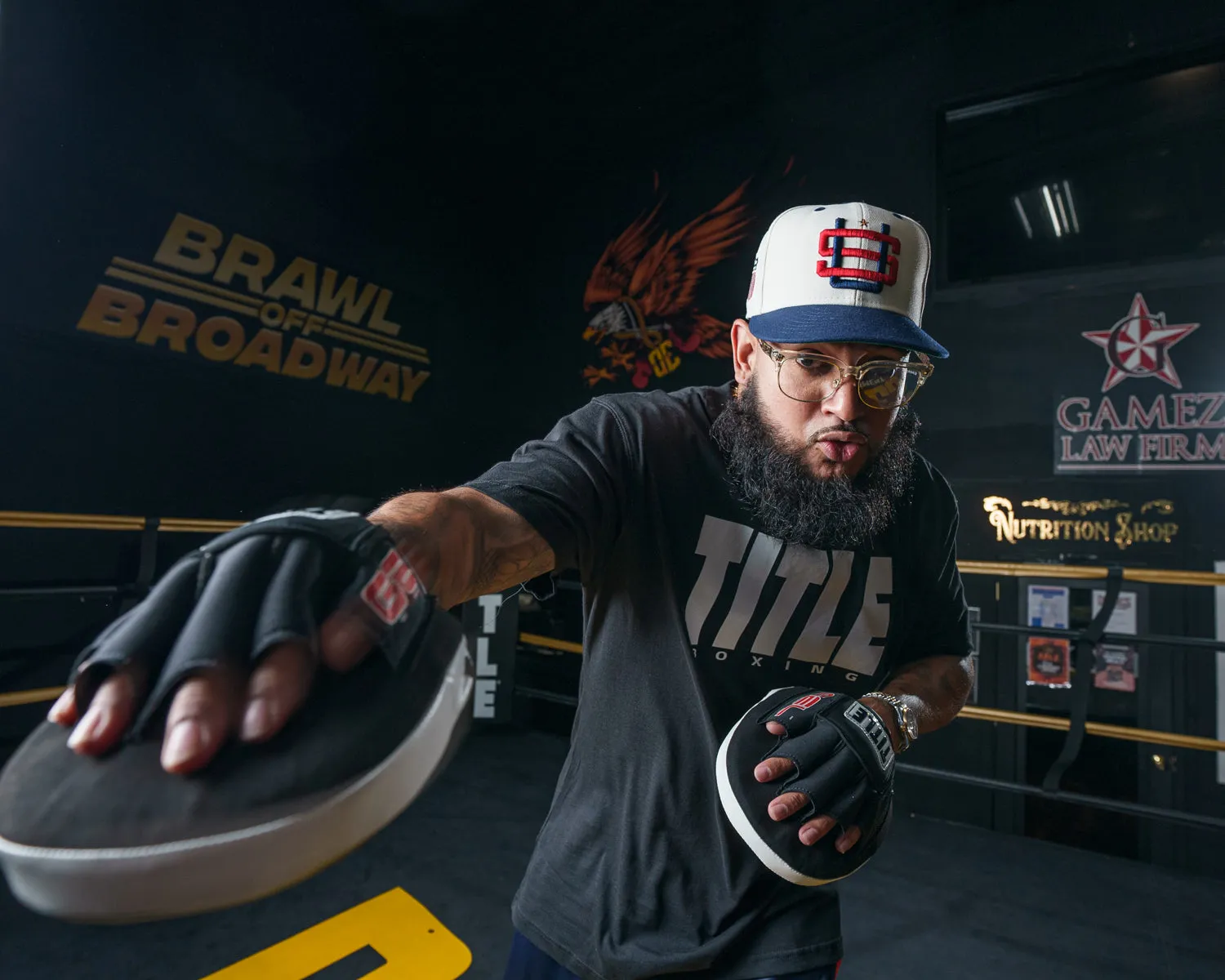 TITLE Boxing Gel Tech Punch Mitts 2.0