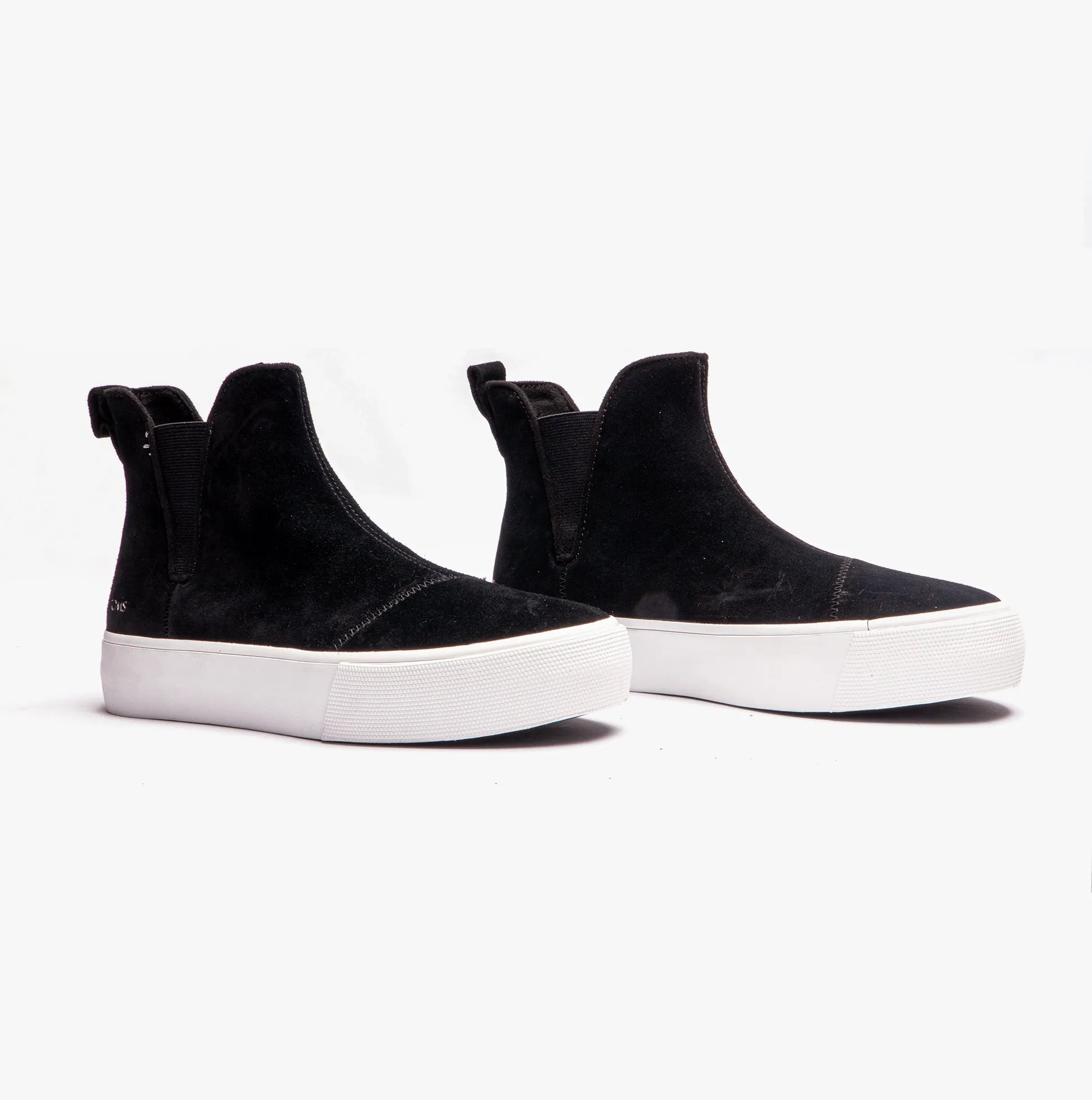 TOMS FENIX PLATFORM CHELSEA Womens Boots Black
