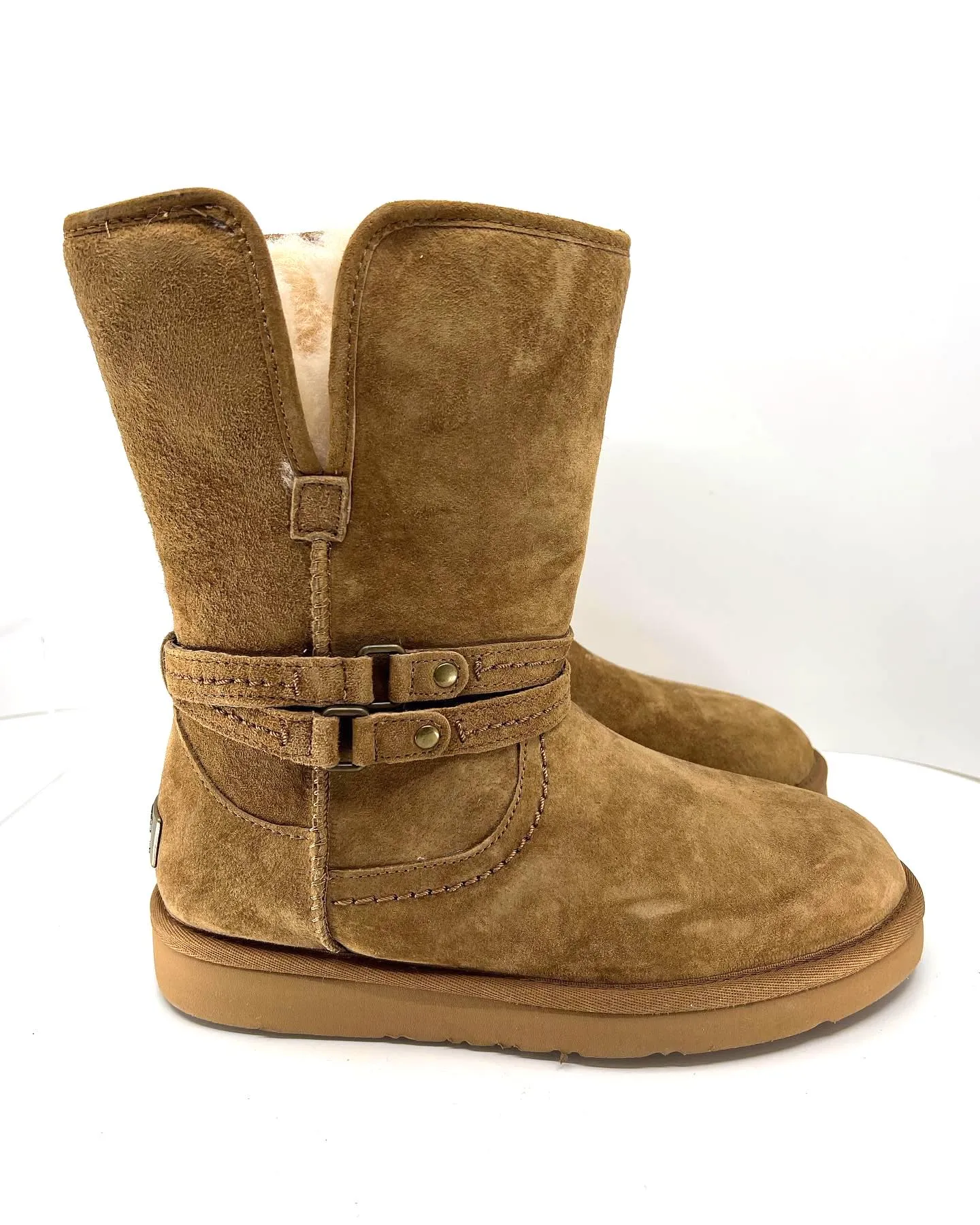 UGG AUSTRALIA SUEDE PALISADE BOOTS