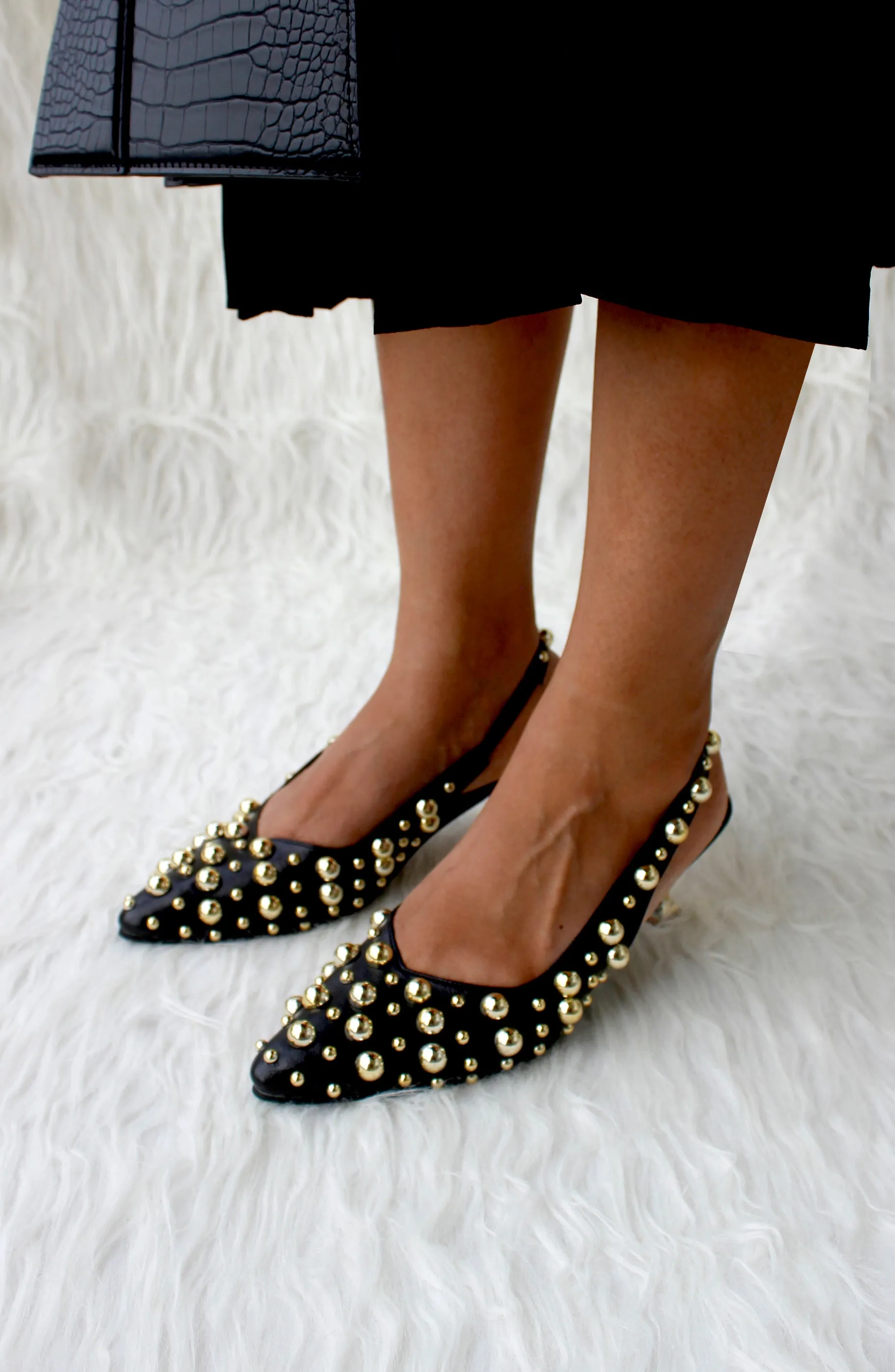 Veronica Black Heels