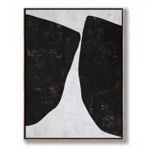 Vertical Minimal Abstract Art H158V