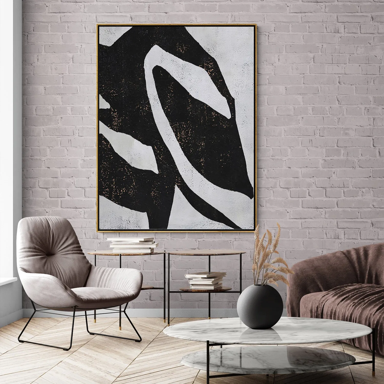 Vertical Minimal Painting H222V