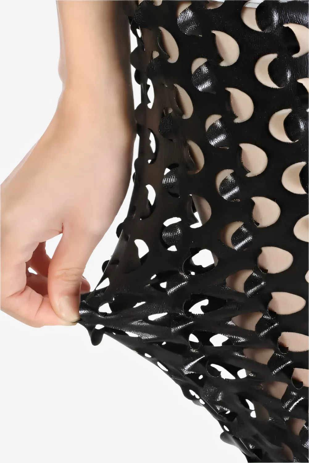 Void Scales Metallic Leggings