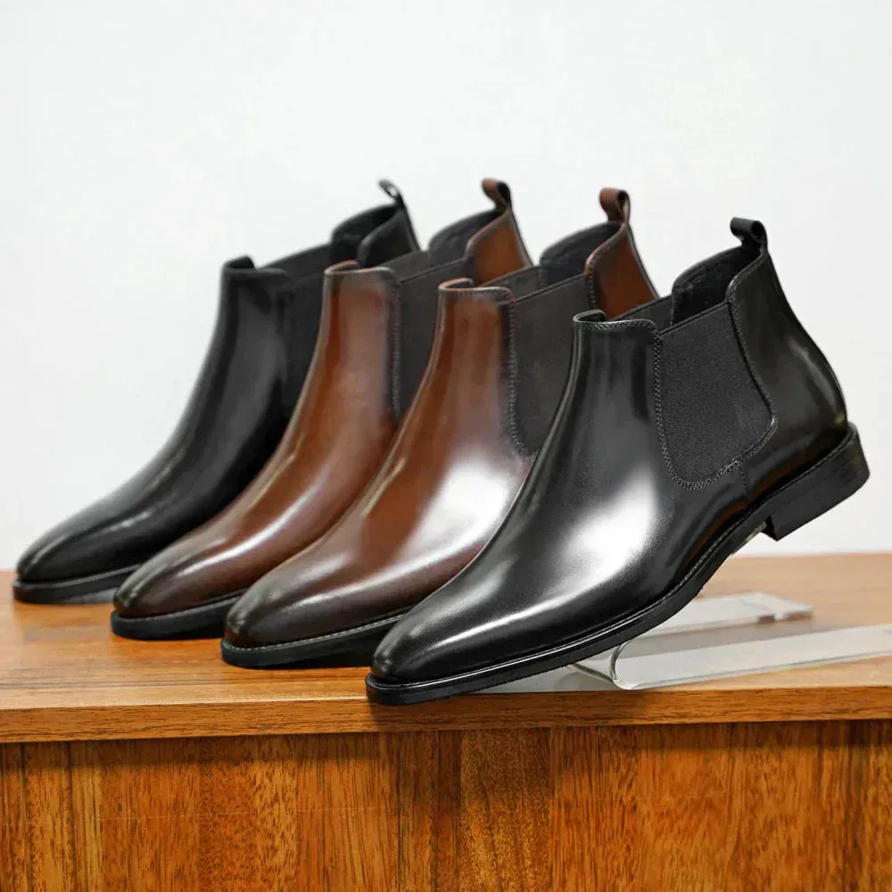 Walker | Authentic Leather Chelsea Boots