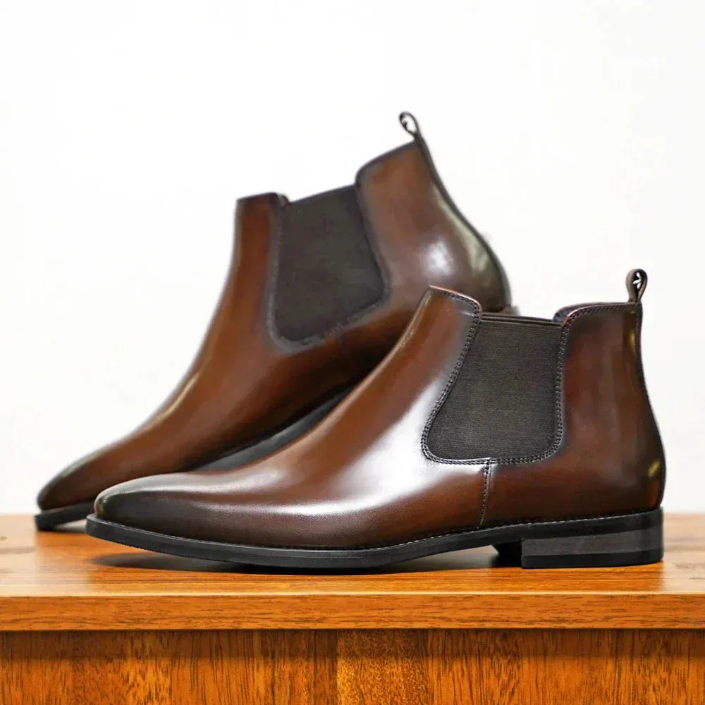Walker | Authentic Leather Chelsea Boots