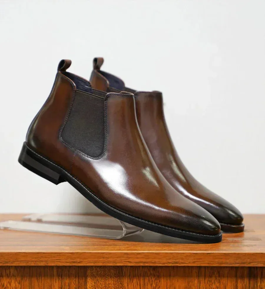 Walker | Authentic Leather Chelsea Boots