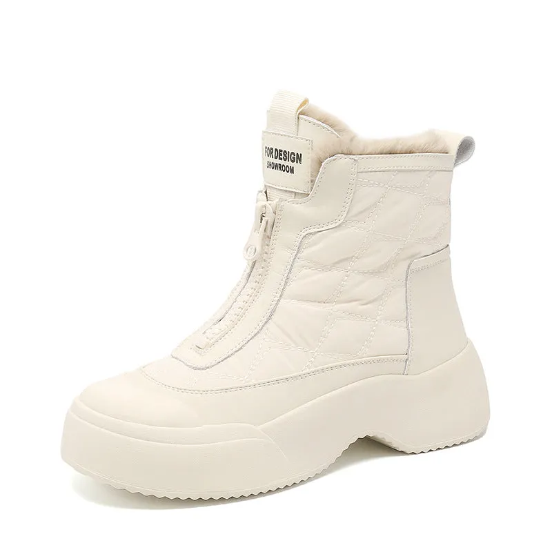 Women Fashion Comfort Soft Furred Snow Boots