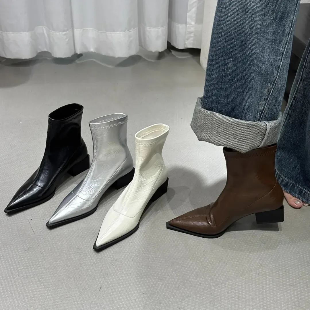 Women's Fashionable Stylish Ankle Boots | Pointed