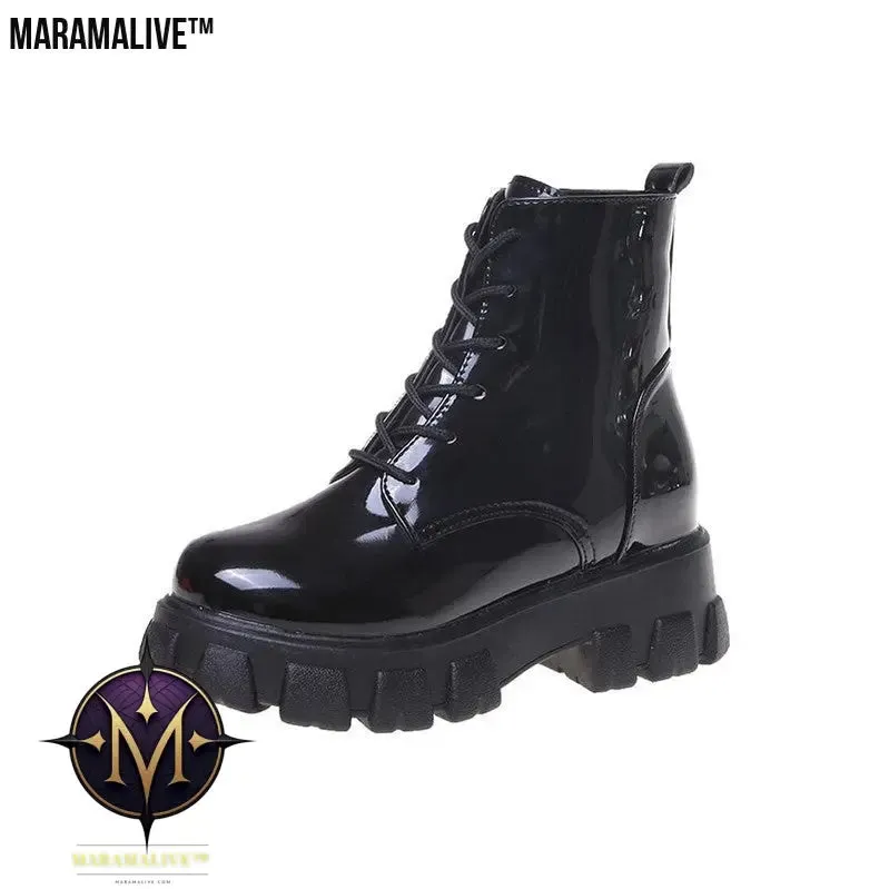 Women's platform boots