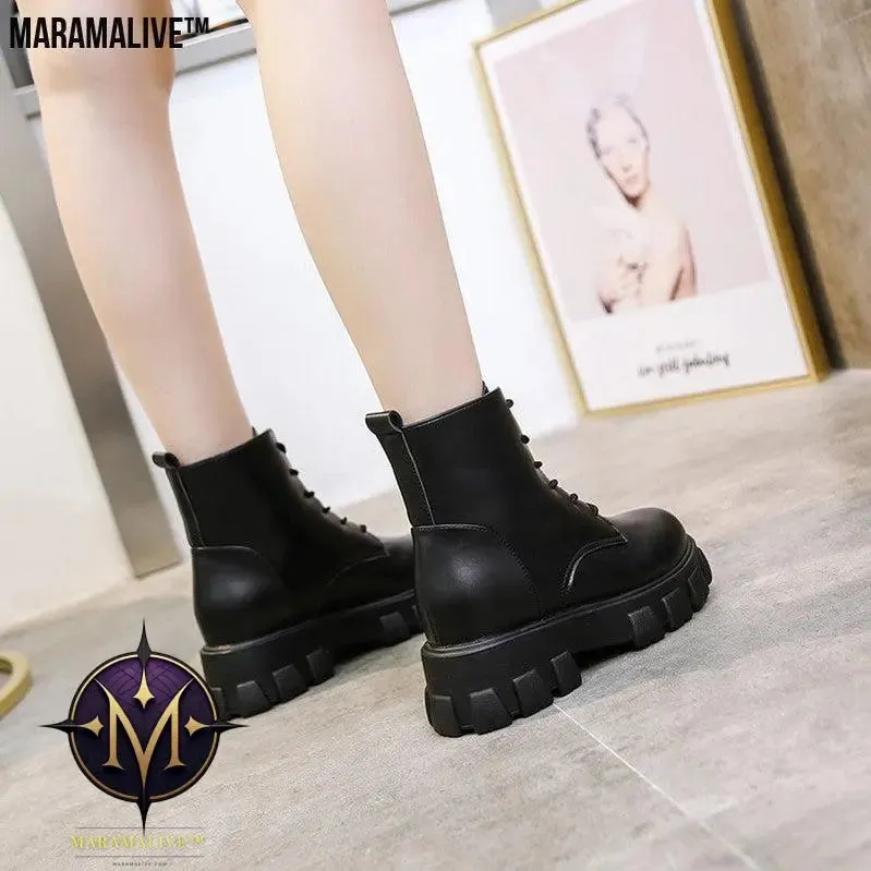 Women's platform boots