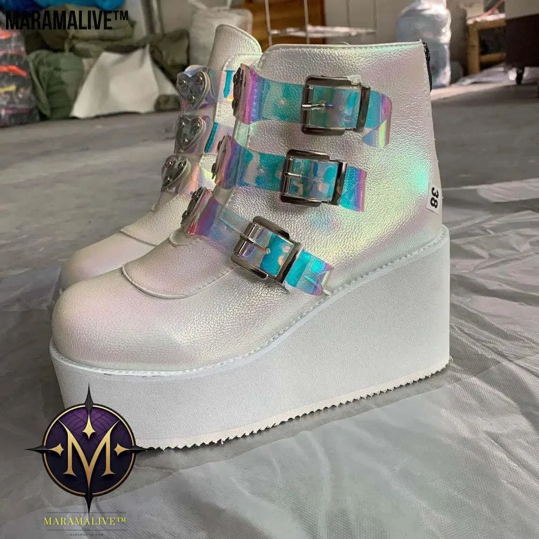 Women's platform boots